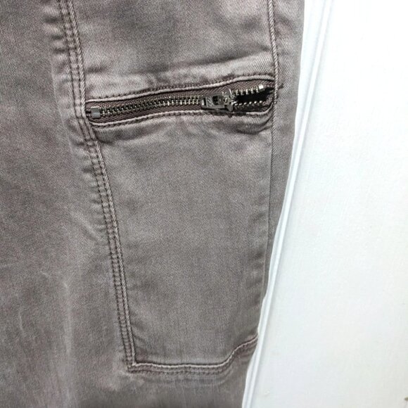 Pistola | Hunter Skinny Cargo Jean in Woodrose - Picture 8 of 12